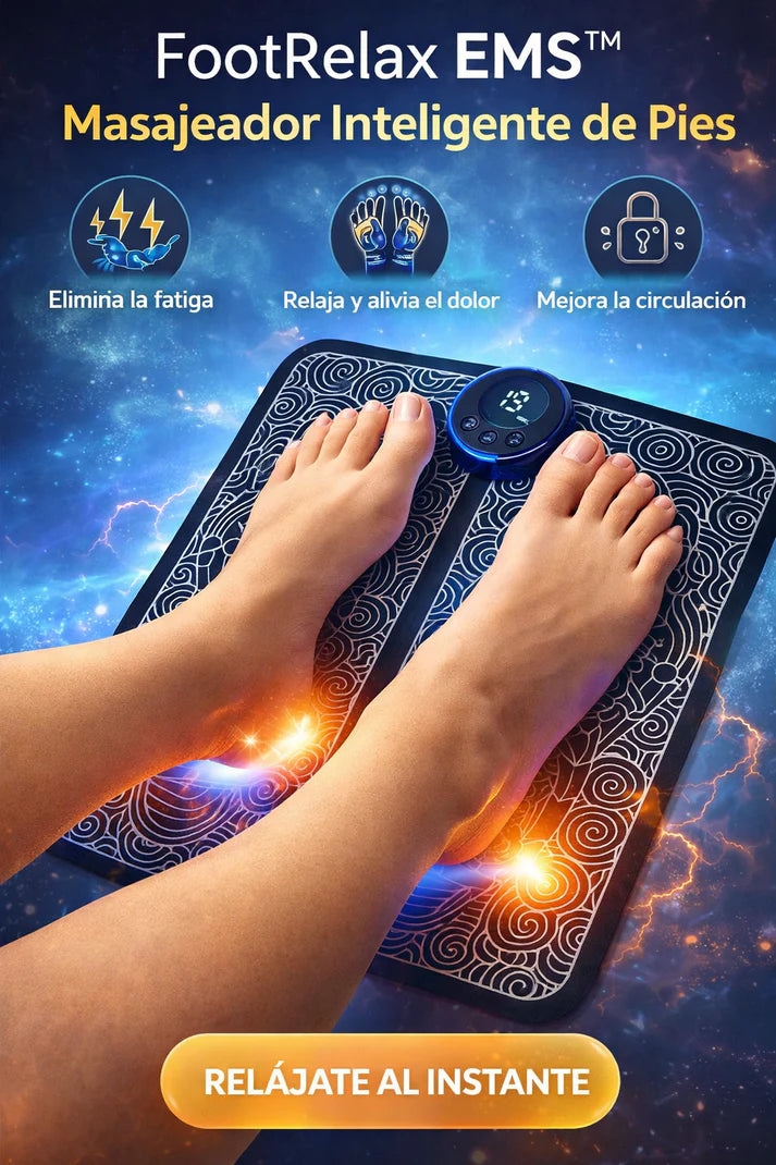 FootRelax™ MASAJEADOR INTELIGENTE DE PIES