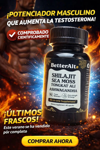 BETTERALT™ CAPSULAS DE SHILAJIT DEL HIMALAYA 2X1