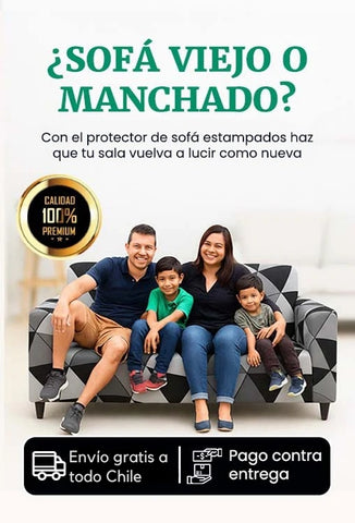 COUCH PROTECT™ PROTECTOR DE SOFA ESTAMPADO