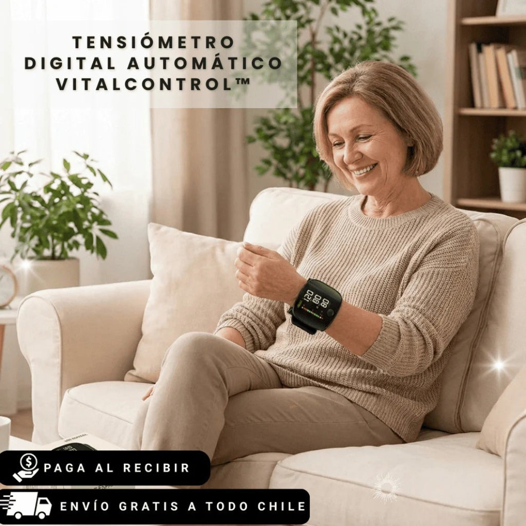 VitalControl™ Tensiómetro Digital Automático