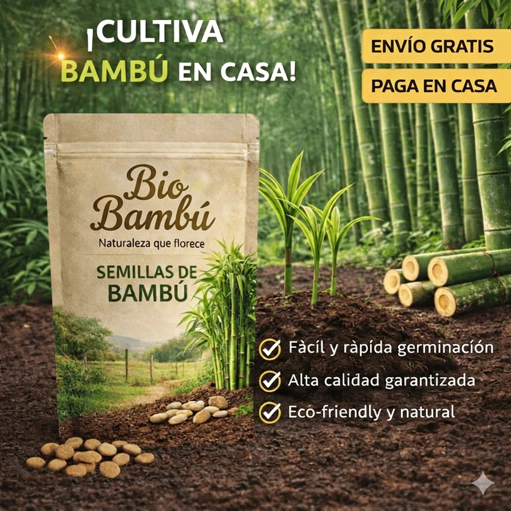 Bio Bambu™ SEMILLAS DE BAMBU