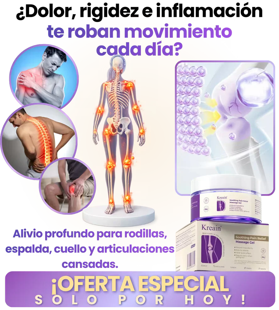 KREAIN™ CREMA LUMBAR PARA EL DOLOR DE ARTICULACIONES